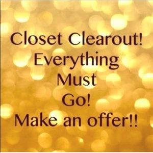 Closet must go, make an offer!🥳